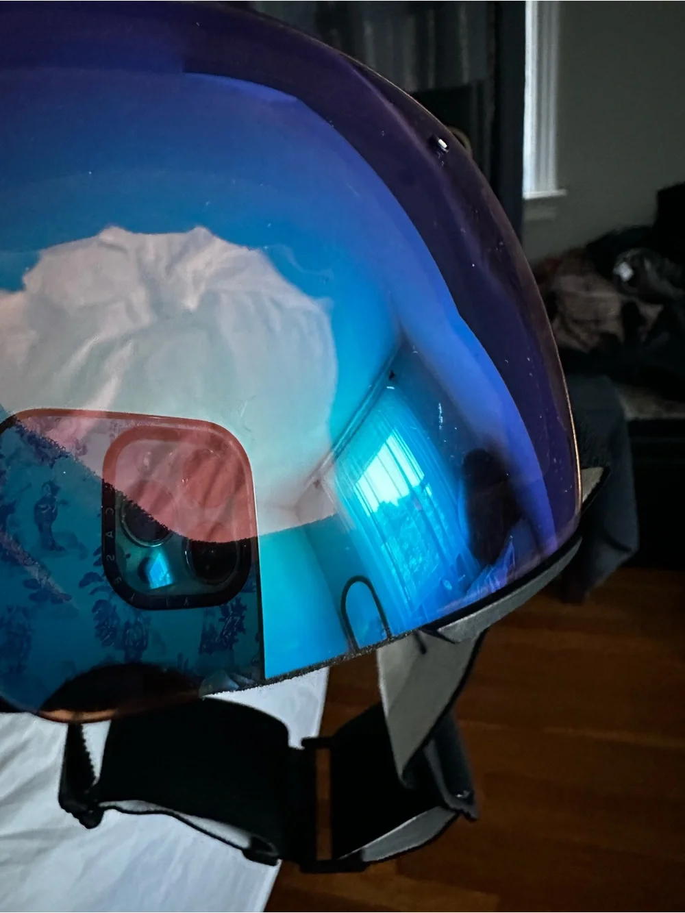 Goggles with Spare Green Lens SMITH I/O MAG CromoPop Blue/Purple Mirrored